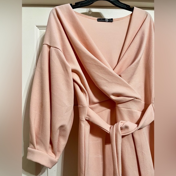 NWOT Boohoo Midi Bodycon Dress - Picture 6 of 8